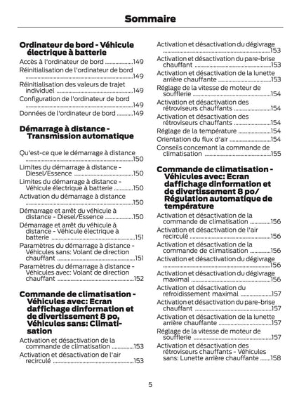 2024-2025 Ford Tourneo Courier/Transit Courier Manuel du propriétaire | Français
