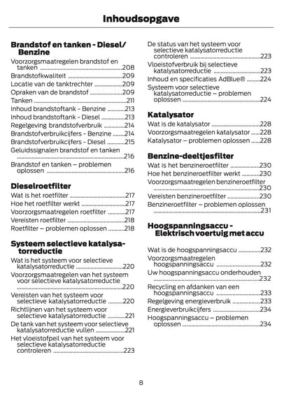2026 Ford Tourneo Courier/Transit Courier Gebruikershandleiding | Nederlands