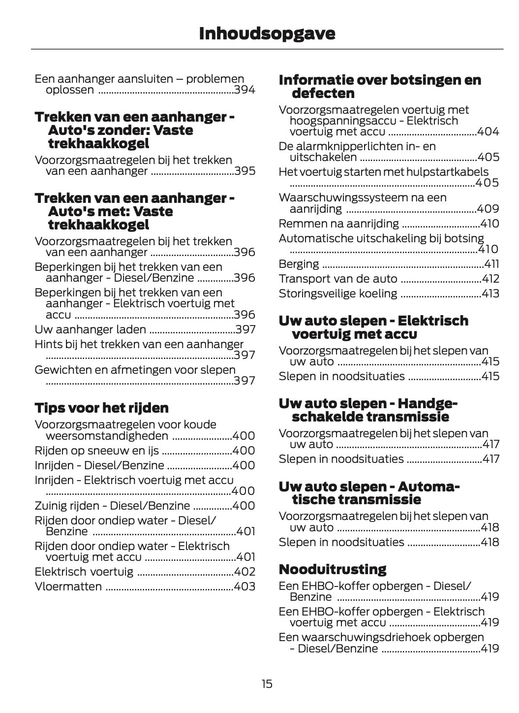 2026 Ford Tourneo Courier/Transit Courier Gebruikershandleiding | Nederlands