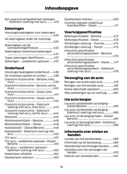 2026 Ford Tourneo Courier/Transit Courier Gebruikershandleiding | Nederlands