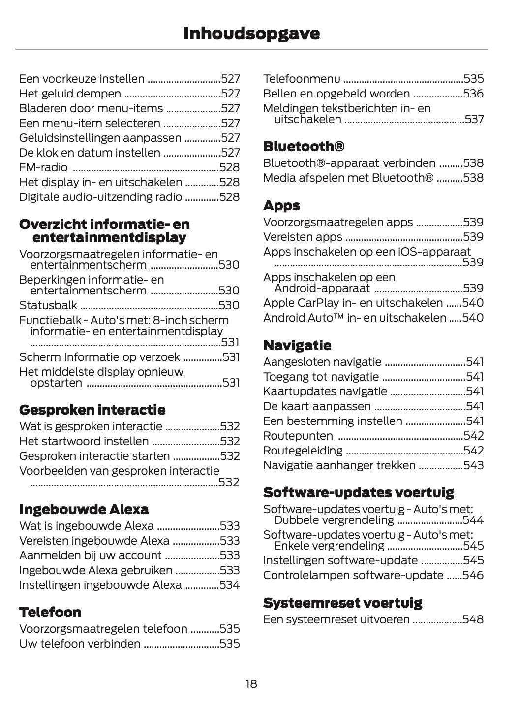 2026 Ford Tourneo Courier/Transit Courier Gebruikershandleiding | Nederlands