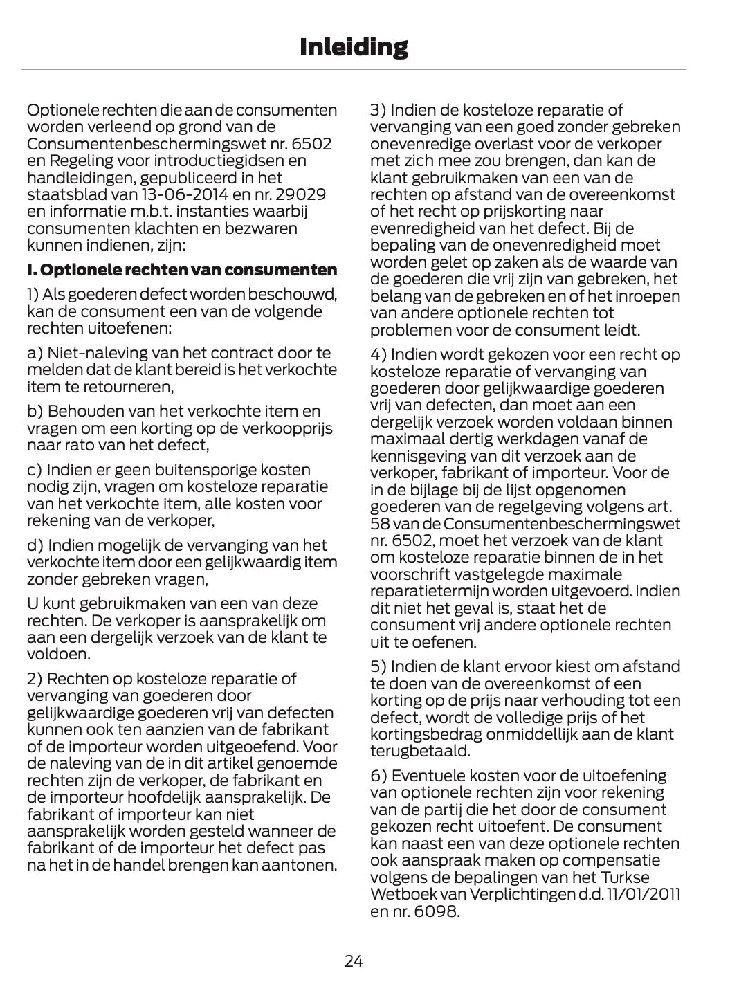 2026 Ford Tourneo Courier/Transit Courier Gebruikershandleiding | Nederlands