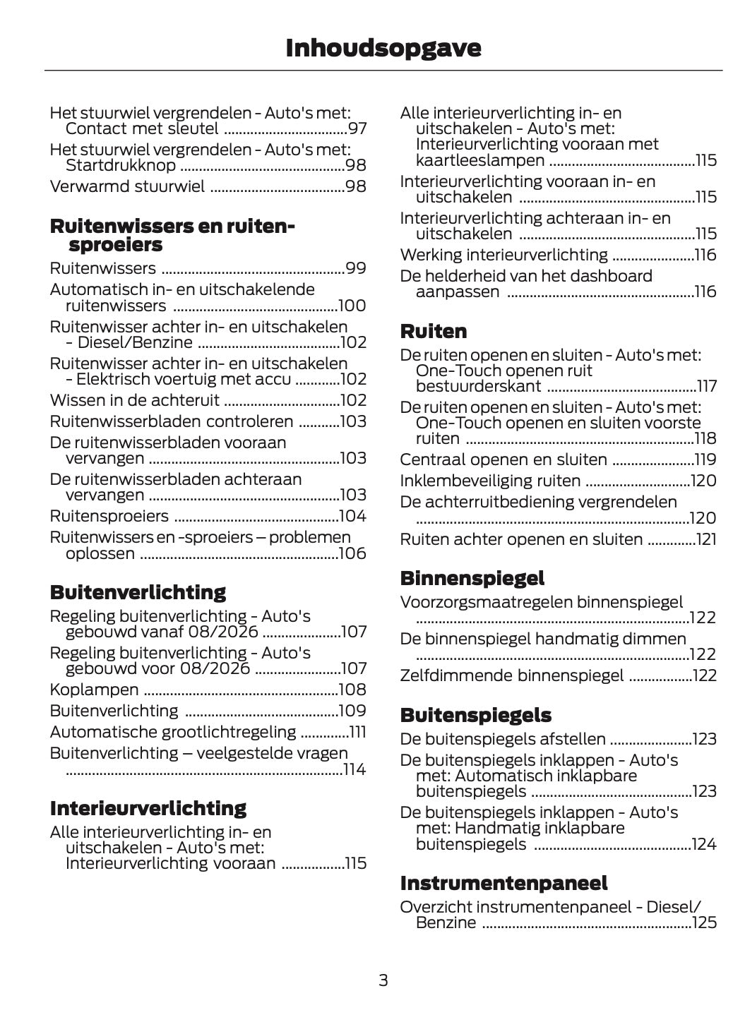 2026 Ford Tourneo Courier/Transit Courier Gebruikershandleiding | Nederlands