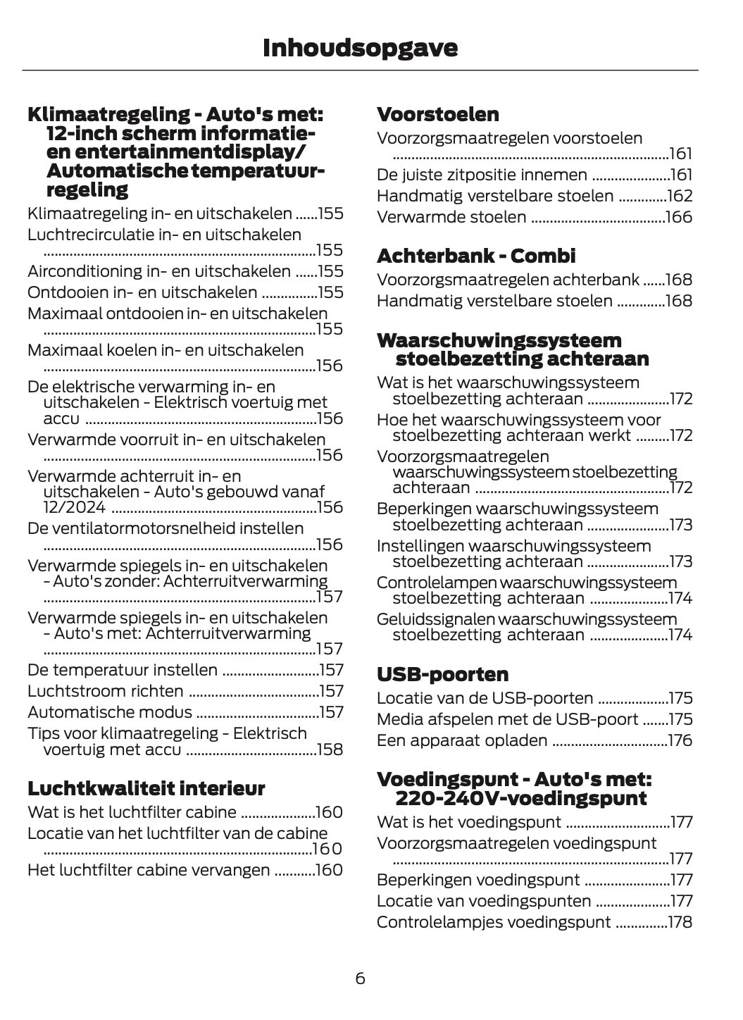 2026 Ford Tourneo Courier/Transit Courier Gebruikershandleiding | Nederlands