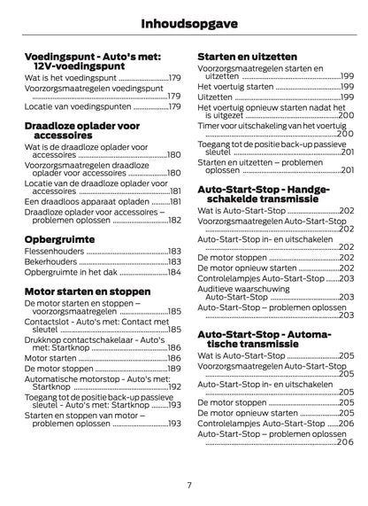 2026 Ford Tourneo Courier/Transit Courier Gebruikershandleiding | Nederlands