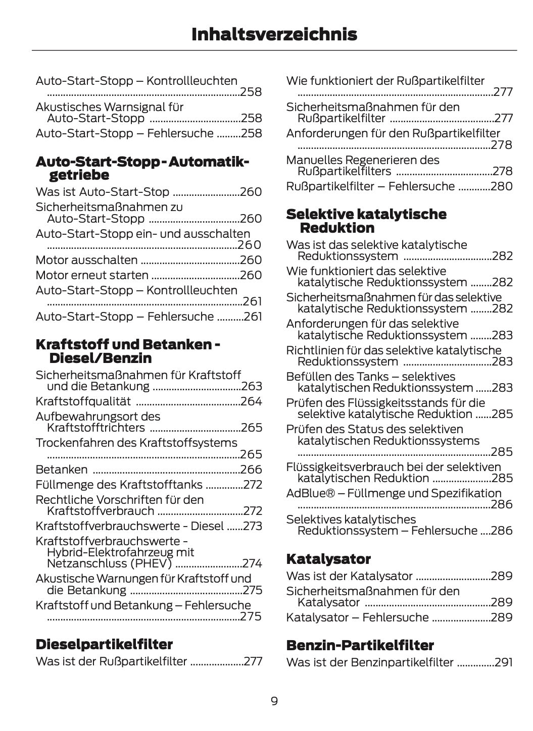 2024-2025 Ford Tourneo Custom/Transit Custom Bedienungsanleitung | Deutsch