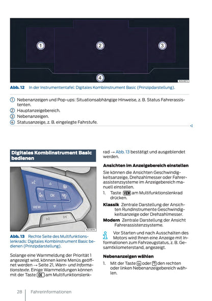 2025 Ford Tourneo Connect/Transit Connect Owner's Manual | German
