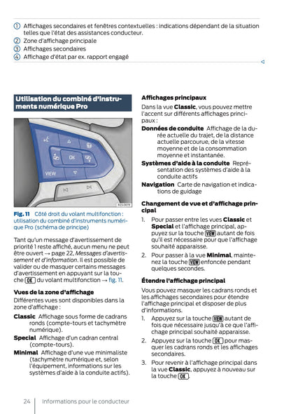 2025 Ford Tourneo Connect/Transit Connect Owner's Manual | French