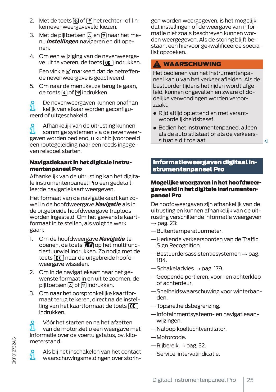 2025 Ford Tourneo Connect/Transit Connect Gebruikershandleiding | Nederlands