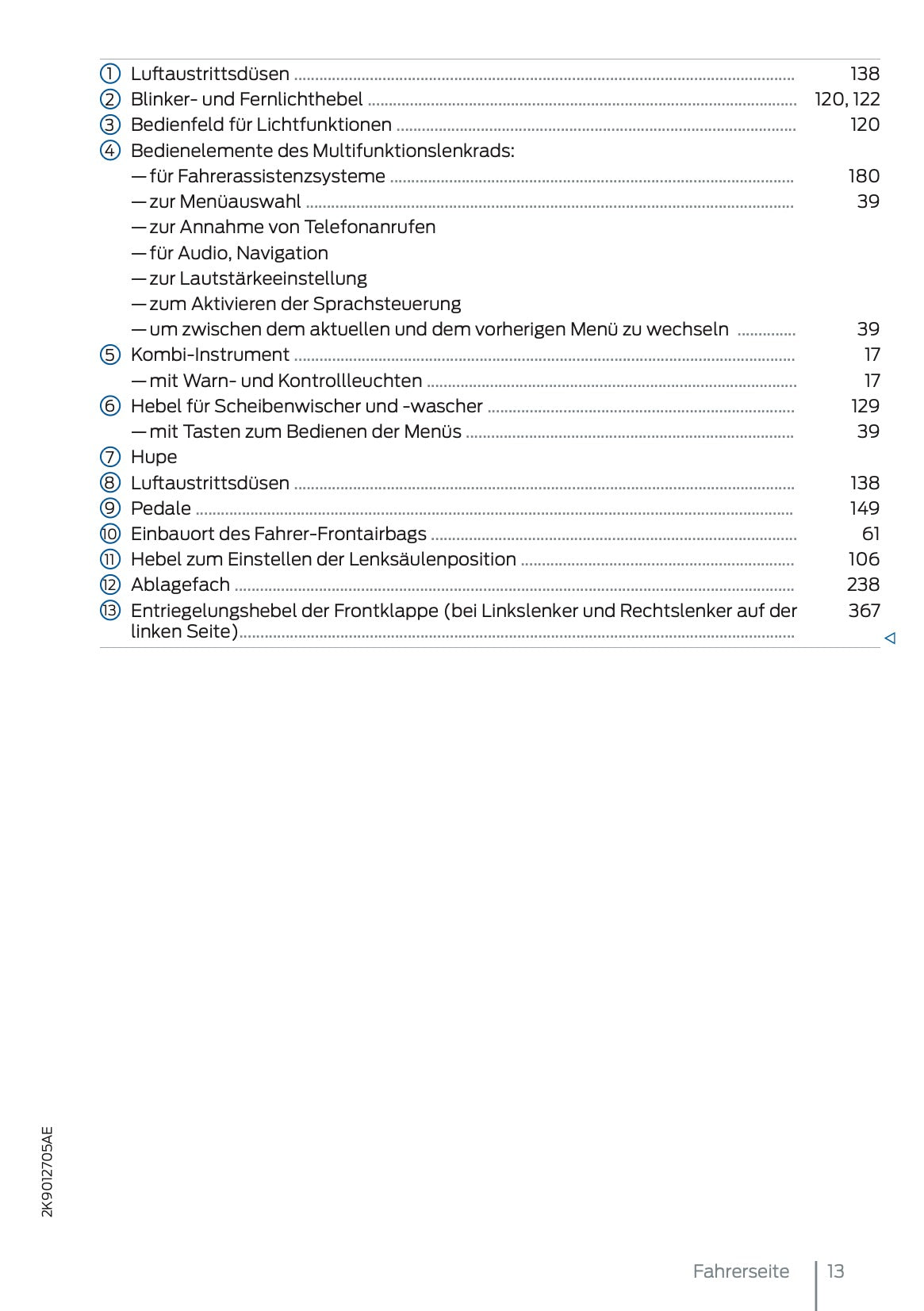 2025 Ford Tourneo Connect/Transit Connect PHEV Owner's Manual | German