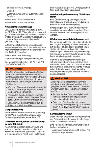 2025 Ford Tourneo Connect/Transit Connect PHEV Owner's Manual | German