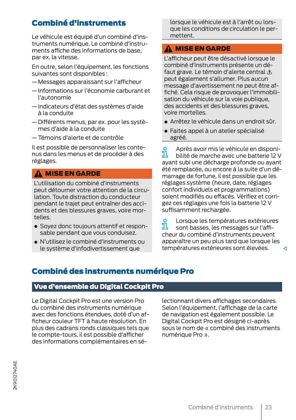 2025 Ford Tourneo Connect/Transit Connect PHEV Owner's Manual | French