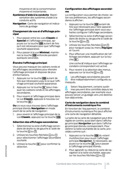 2025 Ford Tourneo Connect/Transit Connect PHEV Owner's Manual | French