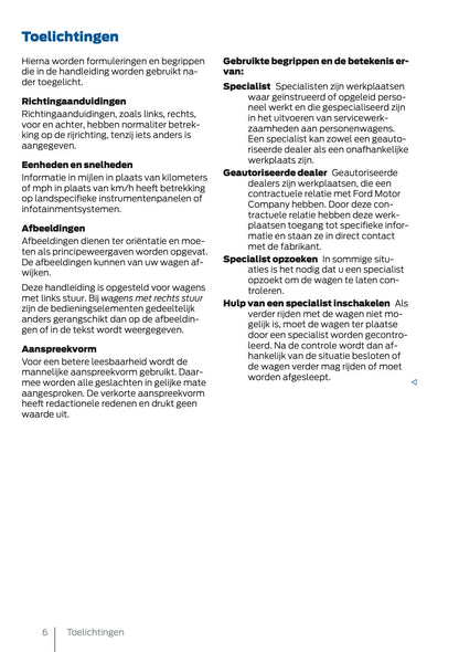 2025 Ford Tourneo Connect/Transit Connect PHEV Gebruikershandleiding | Nederlands