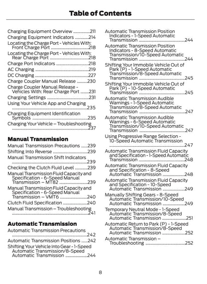 2026 Ford Transit Owner's Manual | English