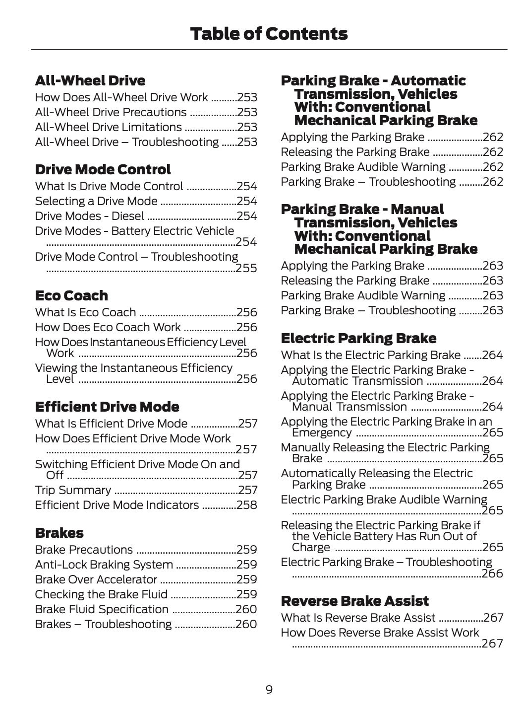 2026 Ford Transit Owner's Manual | English