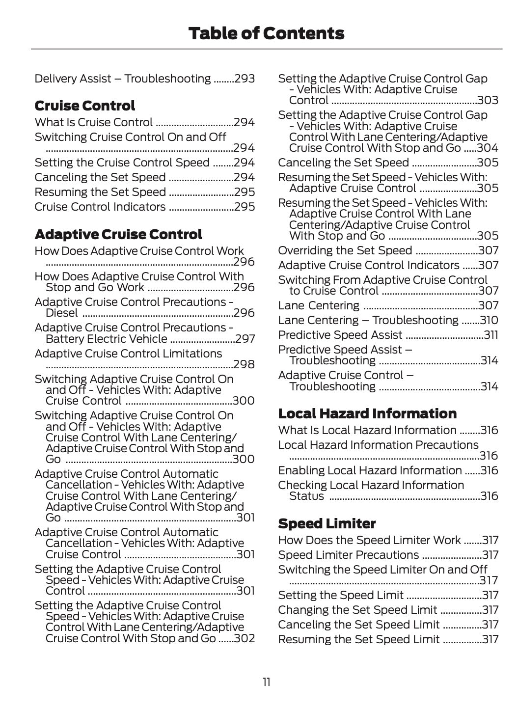 2026 Ford Transit Owner's Manual | English