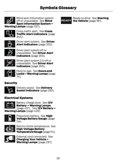 2026 Ford Transit Owner's Manual | English