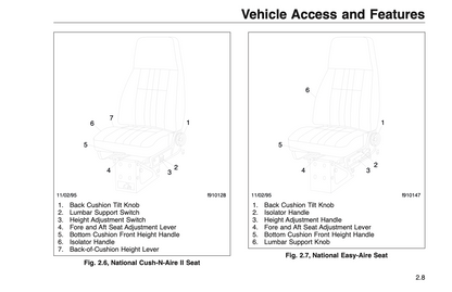 1998 Freightliner Business Class Trucks Owner's Manual | English