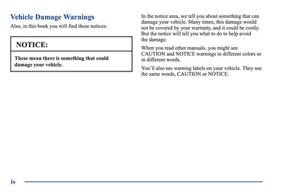2001 GMC C Series Owner's Manual | English US