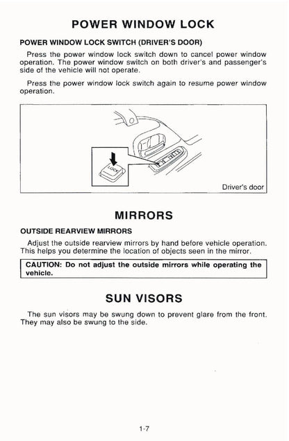 2007 GMC W-Series Owner's Manual | English