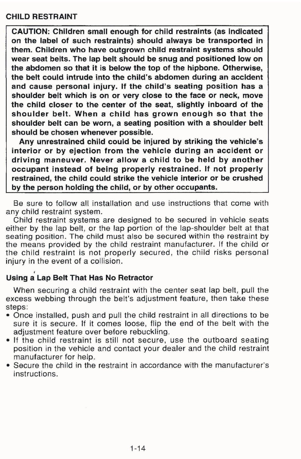 2007 GMC W-Series Owner's Manual | English