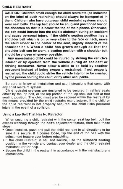 2007 GMC W-Series Owner's Manual | English