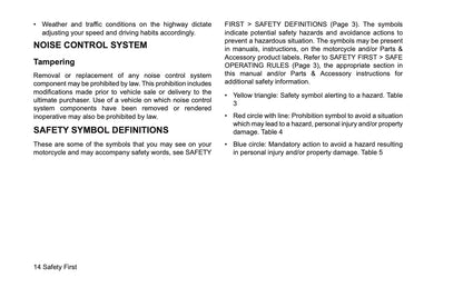 2025 Harley-Davidson FLTRXSE Owner's Manual | English US