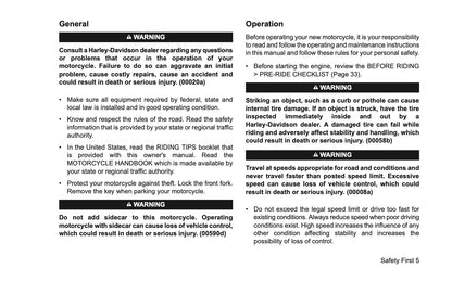 2026 Harley-Davidson Pan America Owner's Manual | English US