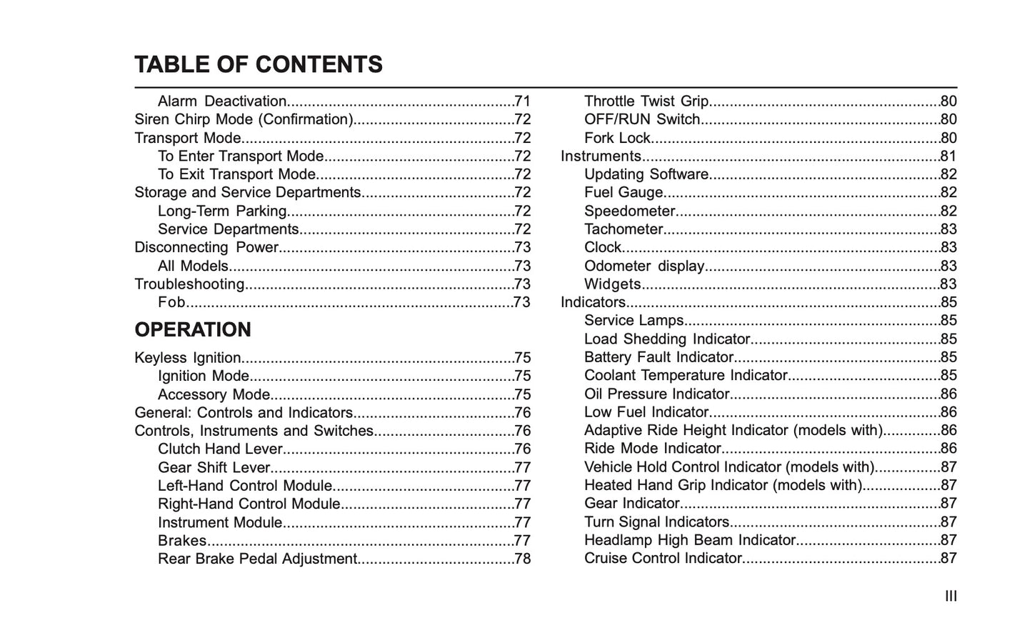2026 Harley-Davidson Pan America Owner's Manual | English US
