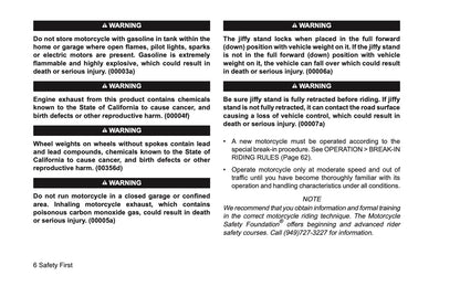 2006 Harley-Davidson Police Owner's Manual | English US