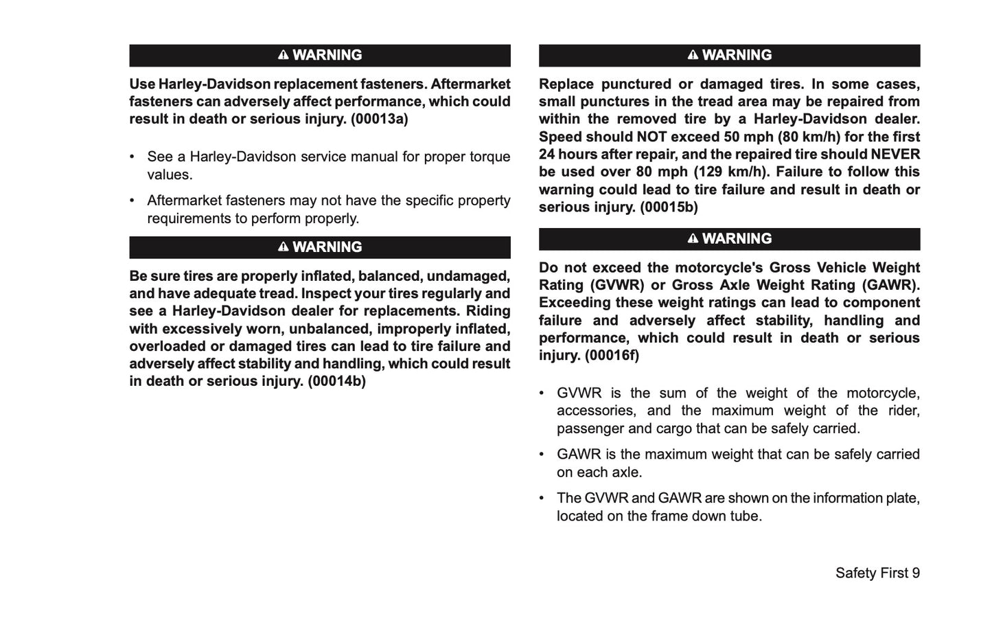 2006 Harley-Davidson Police Owner's Manual | English US