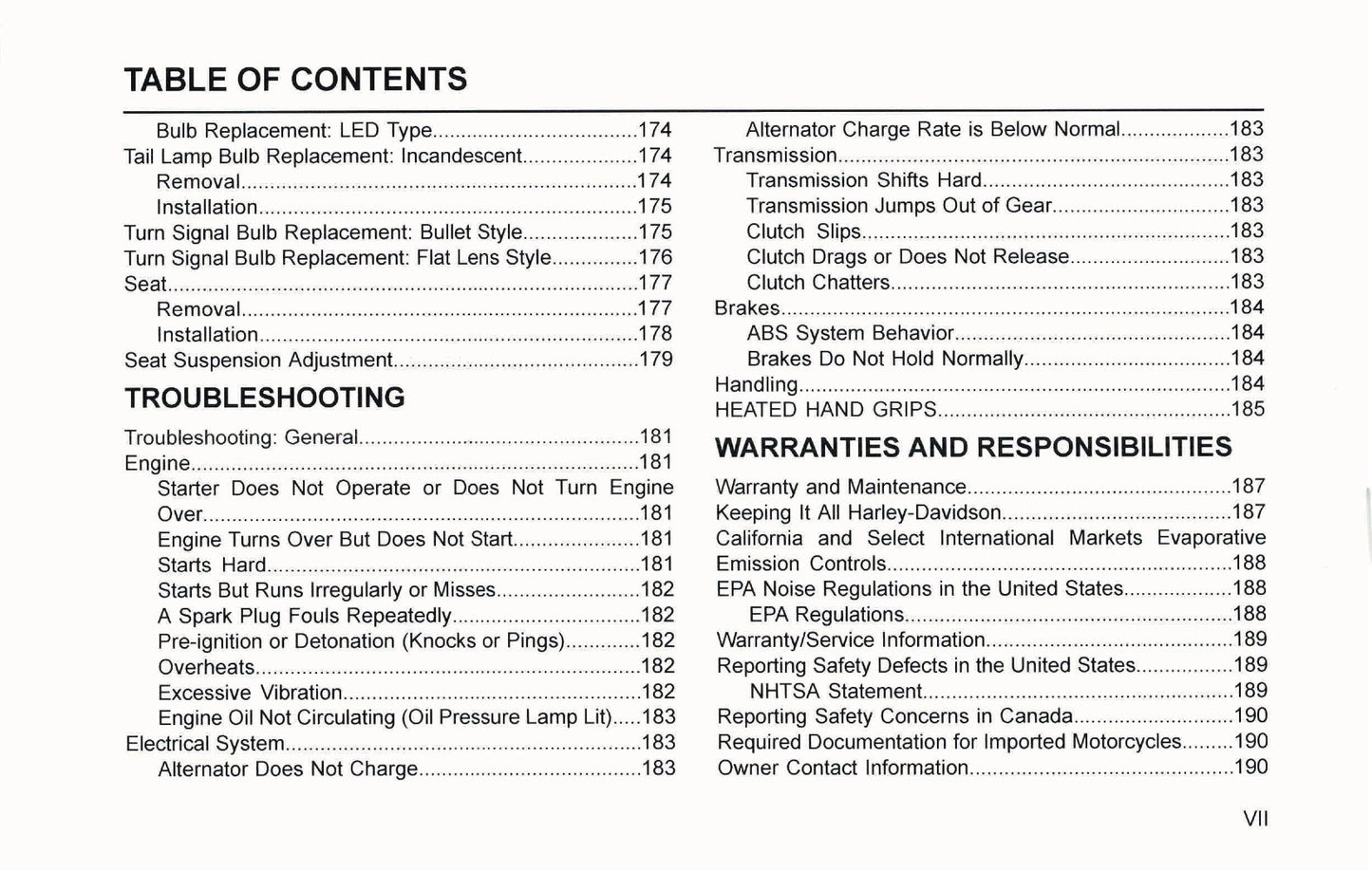 2022 Harley-Davidson Police Models Owner's Manual | English