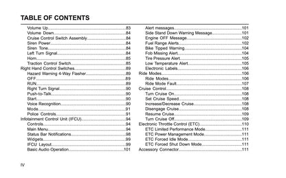 2026 Harley-Davidson Police Owner's Manual | English US