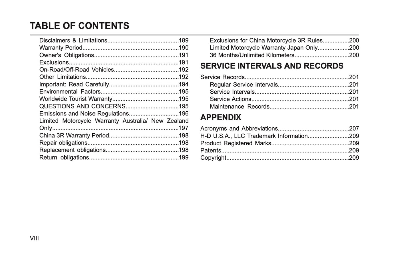 2025 Harley-Davidson Softail Owner's Manual | English US