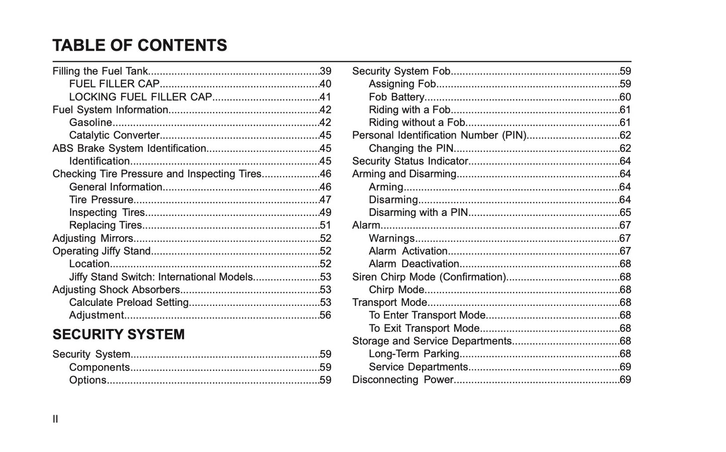 2025 Harley-Davidson Softail Owner's Manual | English US