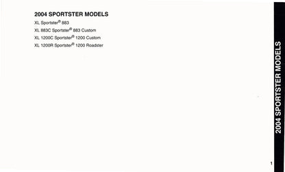 2004 Harley-Davidson Sportster Owner's Manual | Dutch