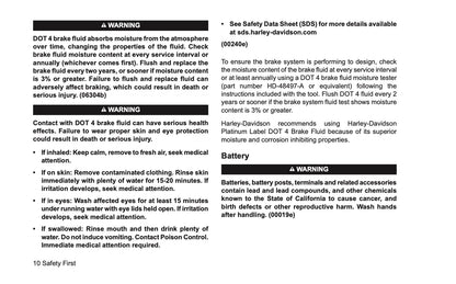 2026 Harley-Davidson Touring Owner's Manual | English US