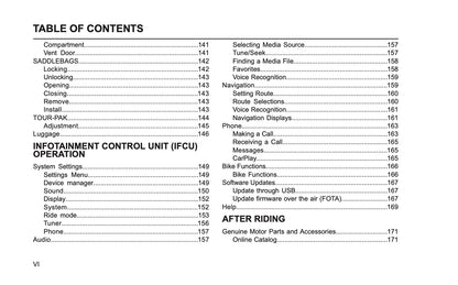 2026 Harley-Davidson Touring Owner's Manual | English US