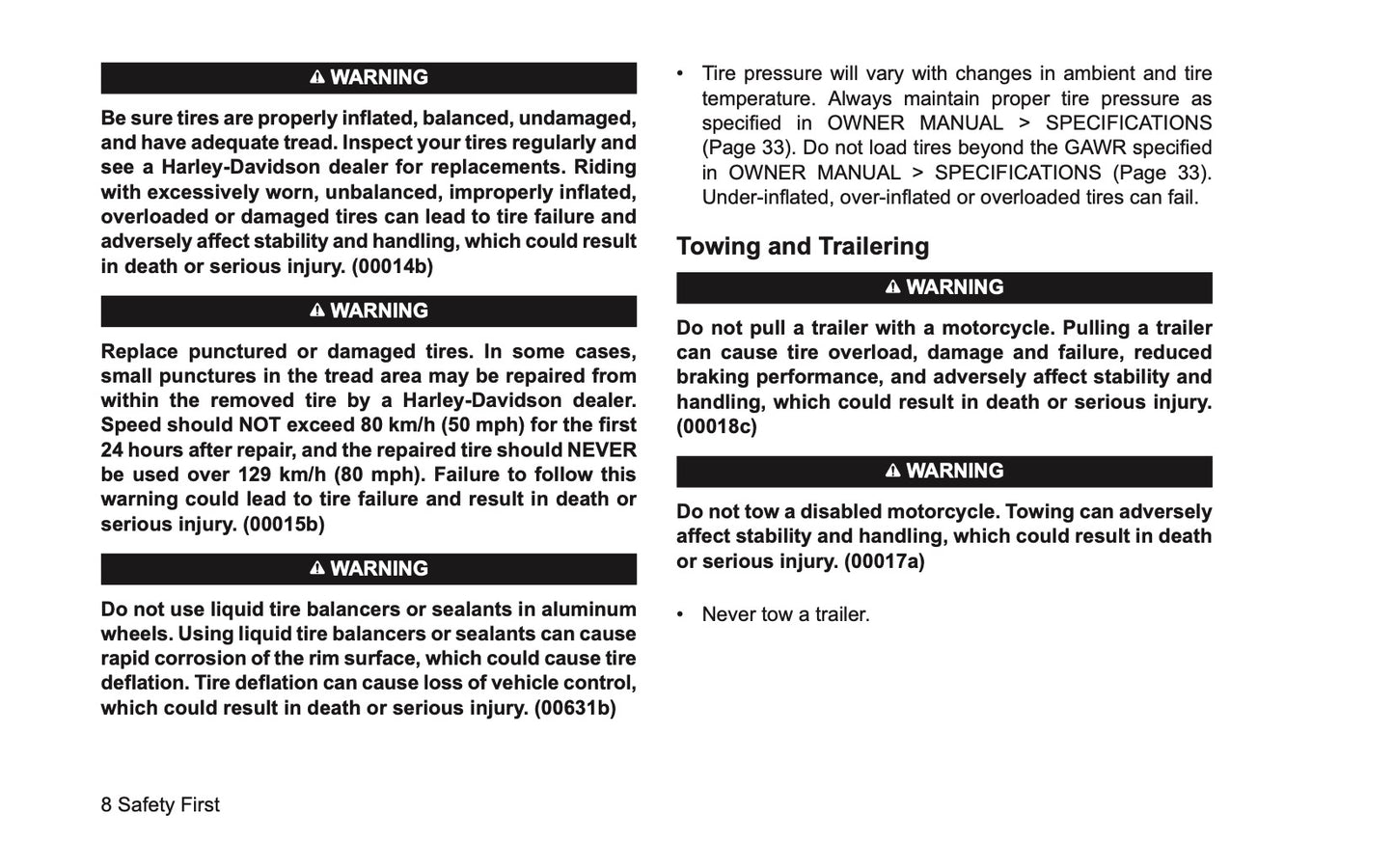 2024 Harley-Davidson Trike Owner's Manual | English US