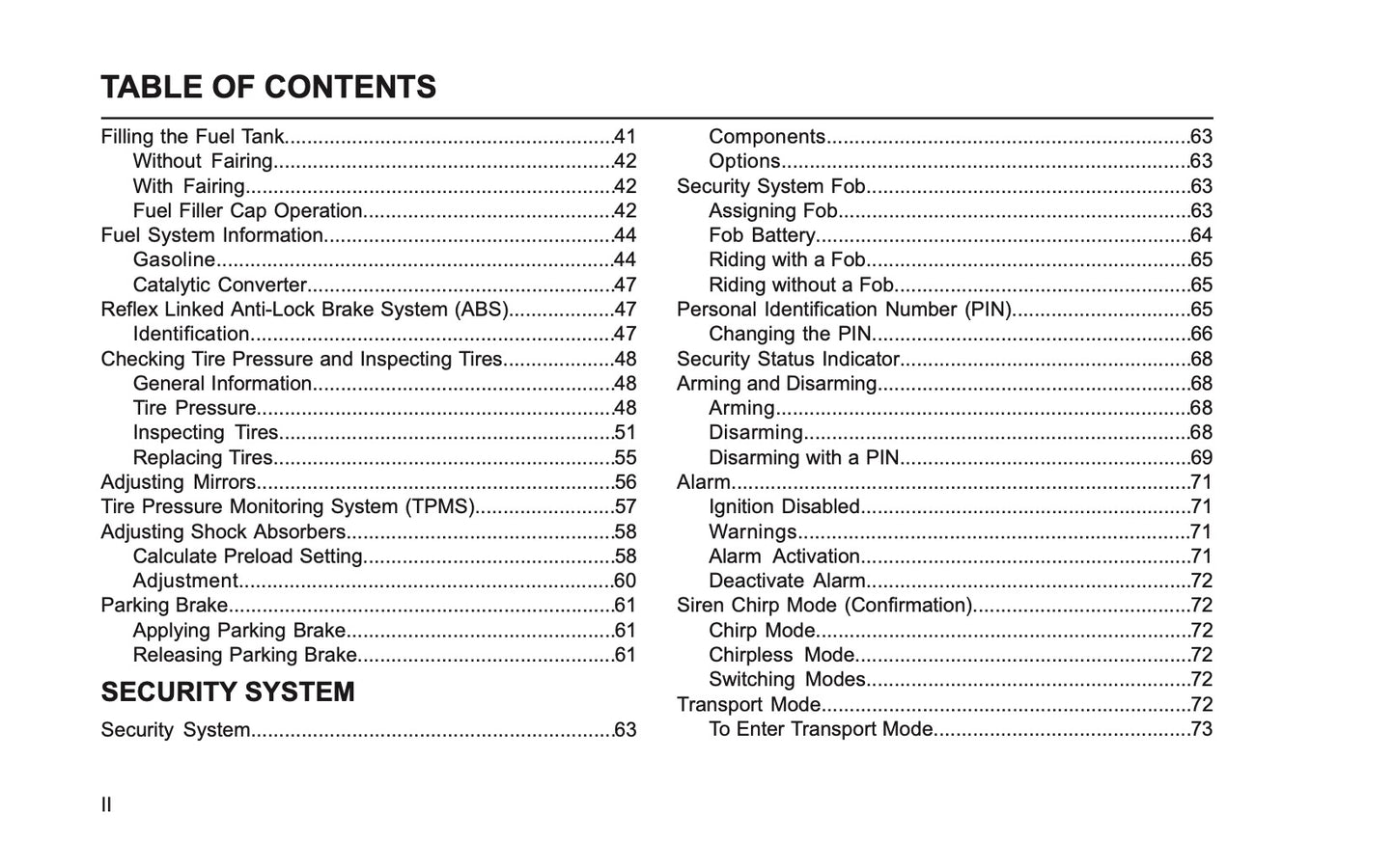 2024 Harley-Davidson Trike Owner's Manual | English US
