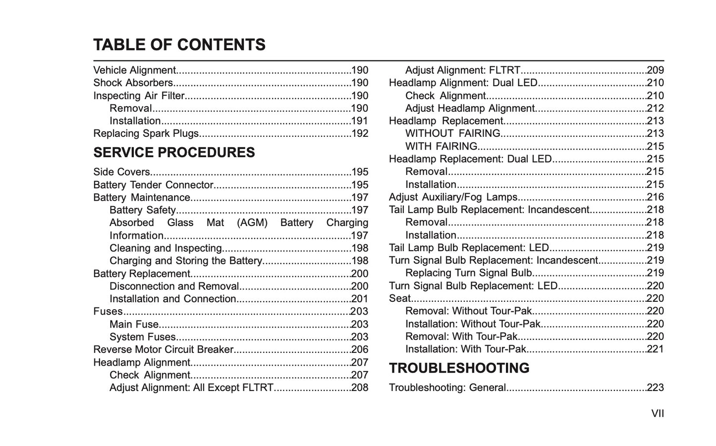 2024 Harley-Davidson Trike Owner's Manual | English US