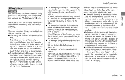 2022 Honda GL1800 Owner's Manual | English