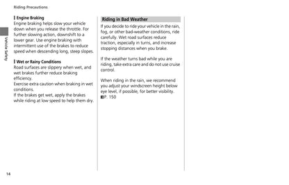 2022 Honda GL1800 Owner's Manual | English