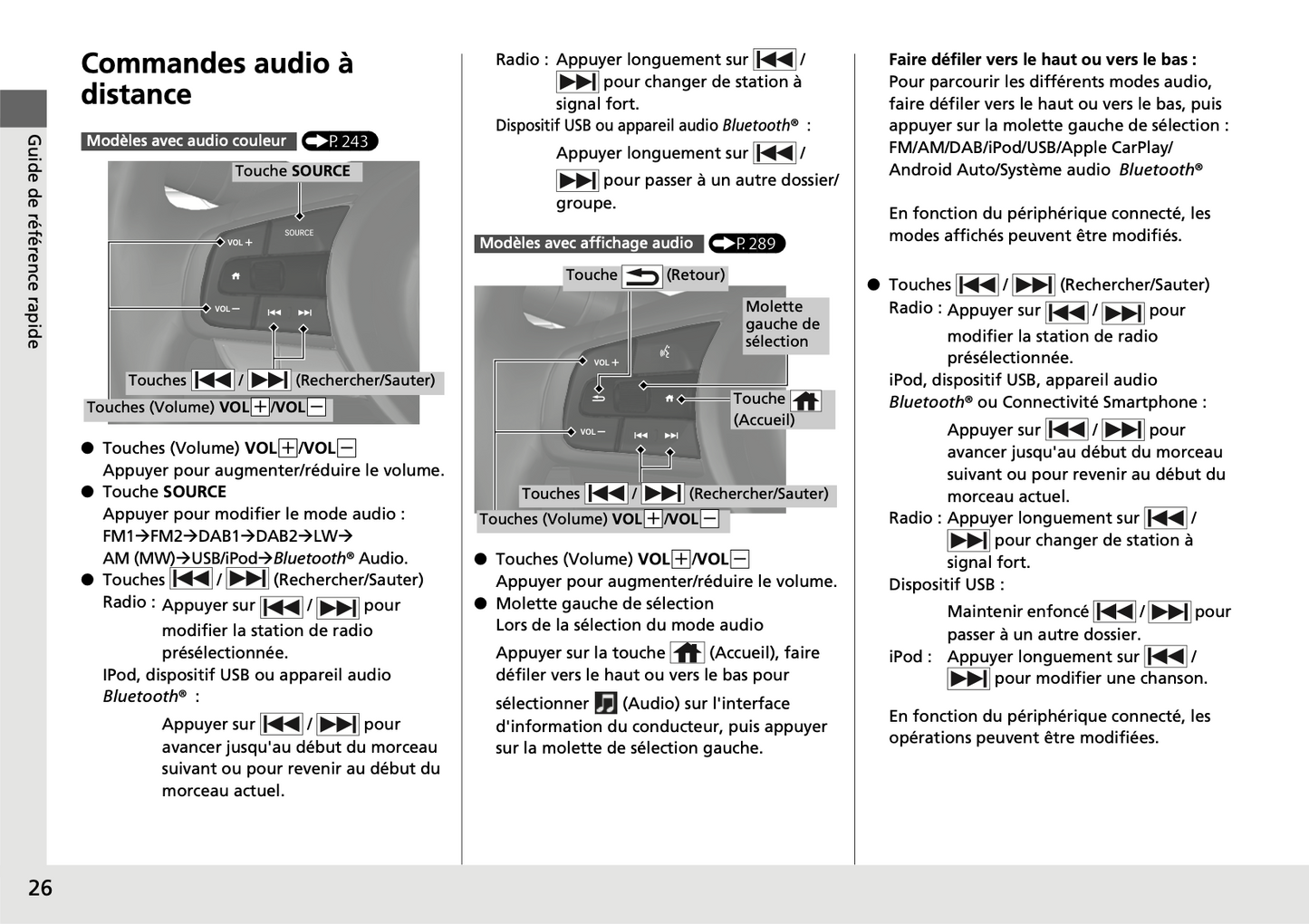 2020-2021 Honda Jazz Hybrid Owner's Manual | French