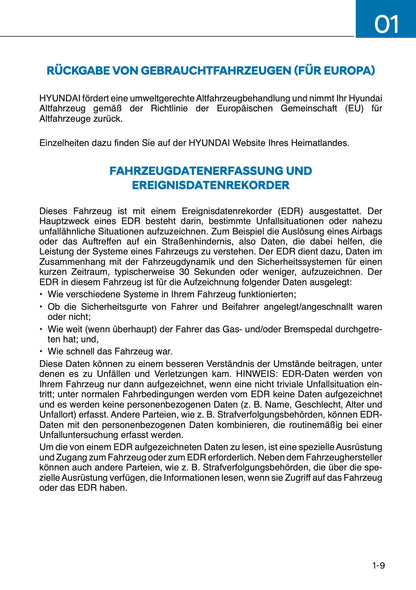 2025 Hyundai i10 Owner's Manual | German