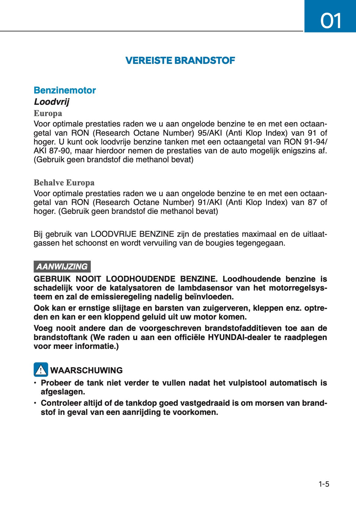 2025 Hyundai i10 Gebruikershandleiding | Nederlands