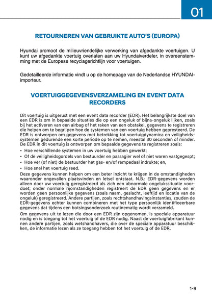 2025 Hyundai i10 Gebruikershandleiding | Nederlands