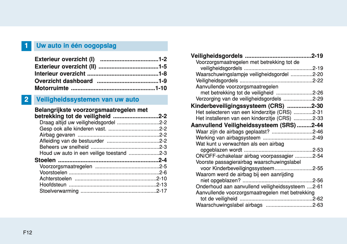 2017-2018 Hyundai i20 Gebruikershandleiding | Nederlands