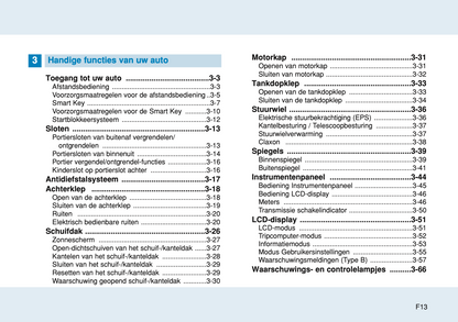 2017-2018 Hyundai i20 Gebruikershandleiding | Nederlands